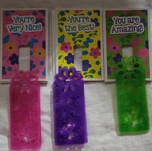 Flower Stencil Valentines